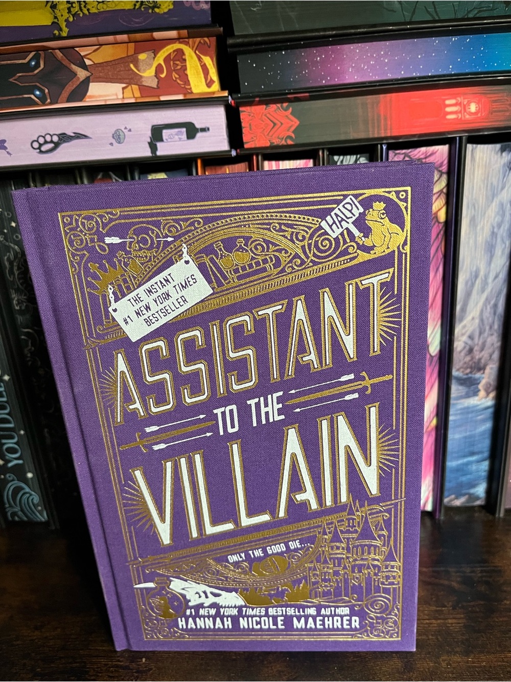 Assistant to the Villain by Hannah Nicole Maehler Special Edition Hardcover